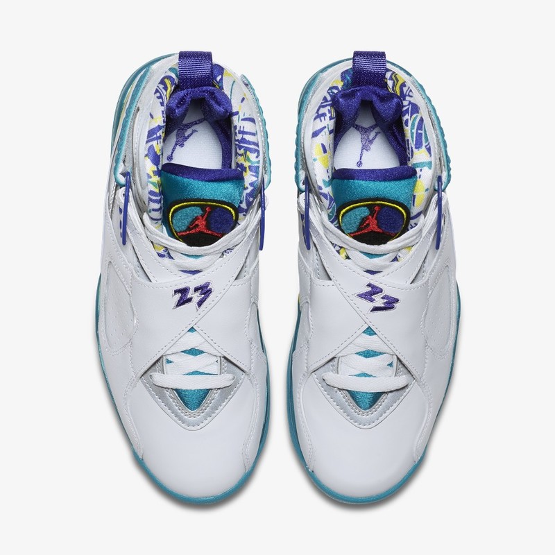 Air jordan 8 white aqua outlet 2019